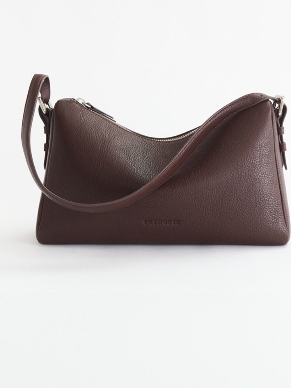 The Horse Lottie Brown Leather Shoulder Bag - Picture 2 of 16